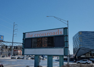 The former crossroads mall sign on 72nd and Dodge ready for a new revamp!